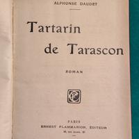 Libro antico Tartarin de Tarascon Daudet 1900