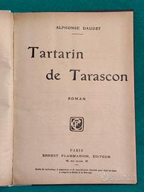 Libro antico Tartarin de Tarascon Daudet 1900