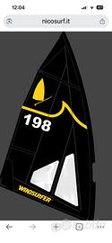 Vela windsurfer lt nuova
