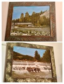 2 quadri dipinti in acrilico dall'artista Benzo