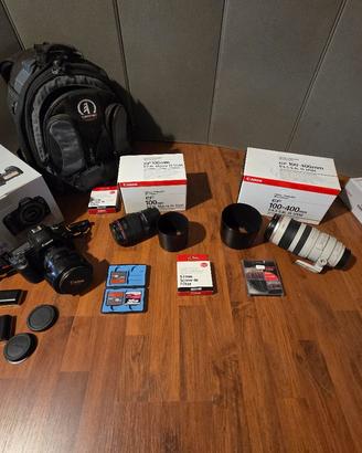 Canon eos 5d mark ii + obiettivi 