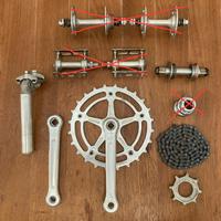 Campagnolo Record pista passo humber bici epoca