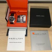 HAMILTON Khaki Mechanical orologio carica manuale 