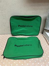 Coppia Bolgette Poste italiane Verde ORIGINALE
