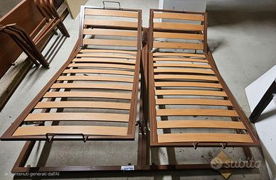 RETE A DOGHE MATRIMONIALE RECLINABILE 160Lx 190H