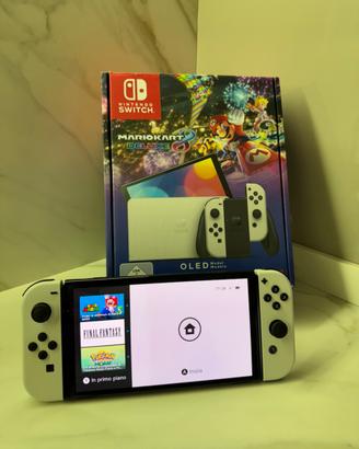 Nintendo Switch OLED Bianca - Garanzia Aprile 2027