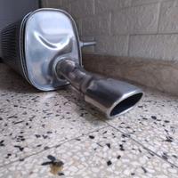 Silenziatore scarico originale Peugeot 207 sport