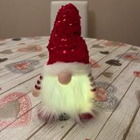 Gnomo natalizio a led