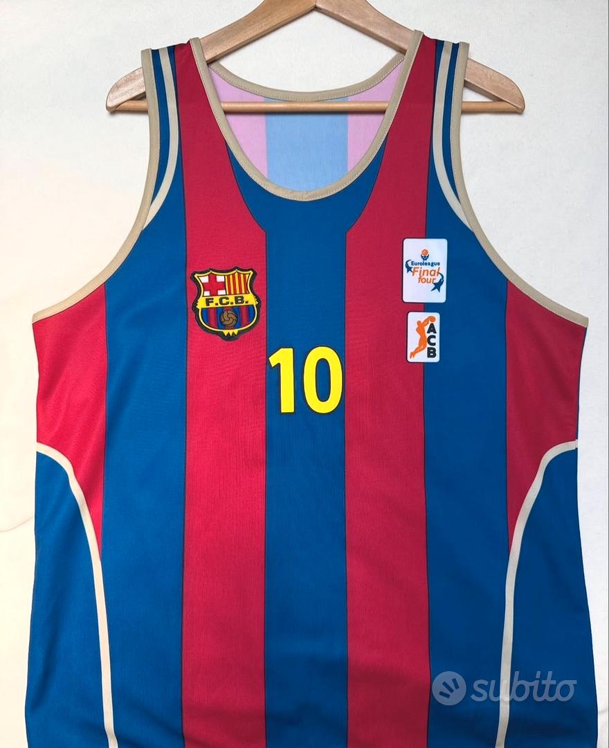 Canotta basket Dejan Bodiroga Barcellona Eurolega