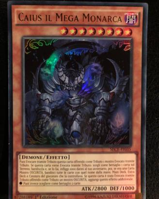 Yugioh caius il mega monarca sece it035 ult 1ª nm