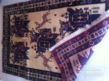 Tappeto persiano Shiraz fatto a mano