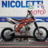 Pit Bike Kayo 125cc 17/14 ruote 4 Marce Bianco Ara