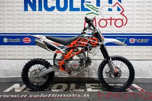 Pit Bike Kayo 125cc 17/14 ruote 4 Marce Bianco Ara