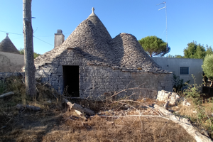 Trullo due coni con alcova e terreno 5400mq