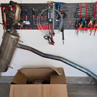 Scarico titanio originale Nissan GTR my17