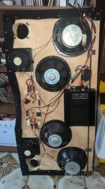 Impianto bassi con amplificatore