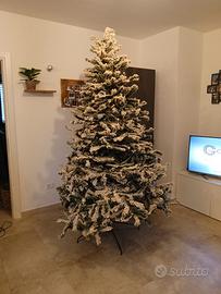 Albero innevato 210 cm