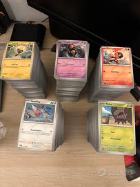 Carte Pokemon lotto 5 Kg comuni ita