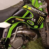 Kawasaki Kx 250 2t del 2001 targato