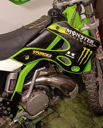 Kawasaki Kx 250 2t del 2001 targato