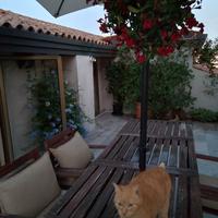 Tavolo sedie e ombrellone