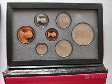 CANADA SERIE DIVISIONALE 1989 PROOF 7 VALORI