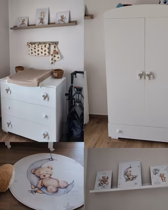 cameretta Erbesi bianco tortora