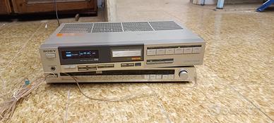 Amplificatore e tuner SONY
