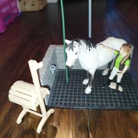 Schleich lavaggio cavalli