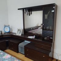 Camera componibile ad angolo (Testiera + mobile co