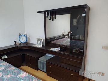 Camera componibile ad angolo (Testiera + mobile co