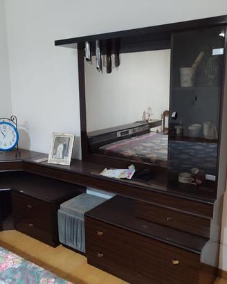 Camera componibile ad angolo (Testiera + mobile co