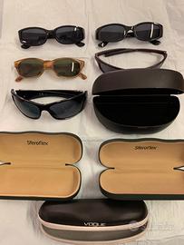 Occhiali con custodia