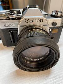 CANON AE-1 + Obbiettivo 50mm F 1.8/22