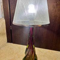 Lampada antica in vetro di murano