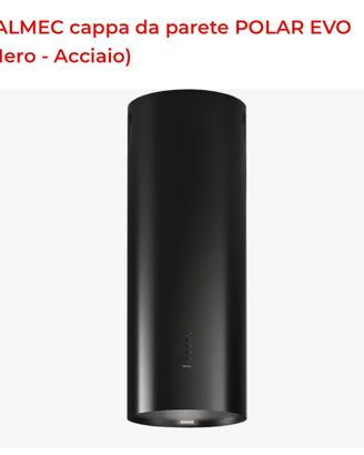 Cappa Falmec Polar Evo Parete 35 cm - Nero - Nuova