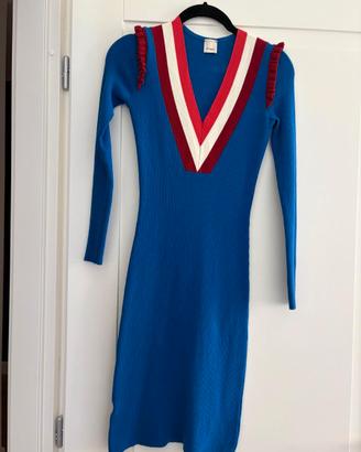 PINKO - Abito in maglia con scollo a V TG, 42