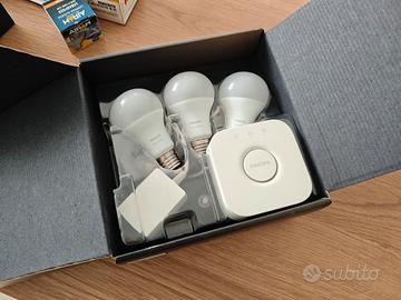 luci lampadine Philips hue starter kit E27