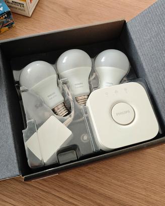 luci lampadine Philips hue starter kit E27