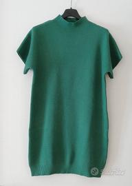miniabito in maglia verde