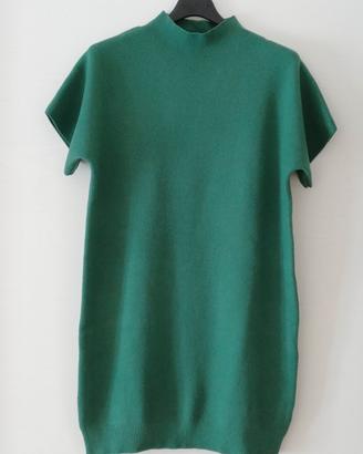 miniabito in maglia verde