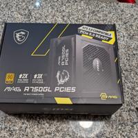 MSI MAG A750GL 80+Gold Modulare ATX 3.0 (nuovo)