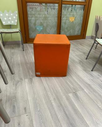 Pouf arancione