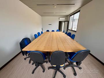 Tavolo in legno naturale 400x180