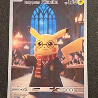 pokemon fan art pikachu harry potter