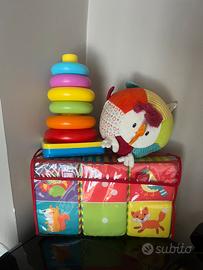 Giochi morbidi adatti  da 6 mesi