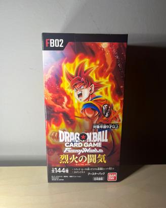 Dragon Ball Fusion World FB02 Box Sealed Jap