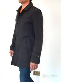 Parka Blu ,Rivestito Stile  Inglese ASHWOOD. XL