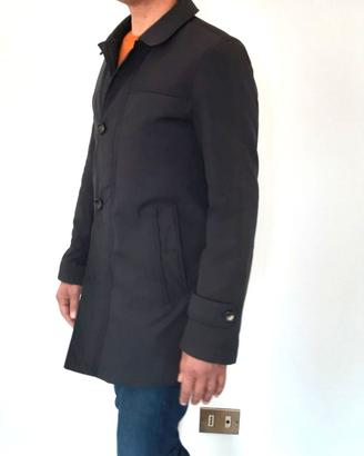 Parka Blu ,Rivestito Stile  Inglese ASHWOOD. XL