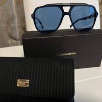 Occhiale da sole bleu "DOLCE E GABBANA"